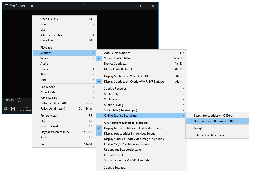 adelaar Volharding Duidelijk maken How to Download Subtitles Automatically with PotPlayer - PCInsider