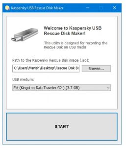 kaspersky rescue disk windows 10