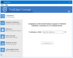 forticlient for windows