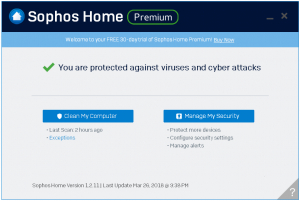 compare sophos home free avast free