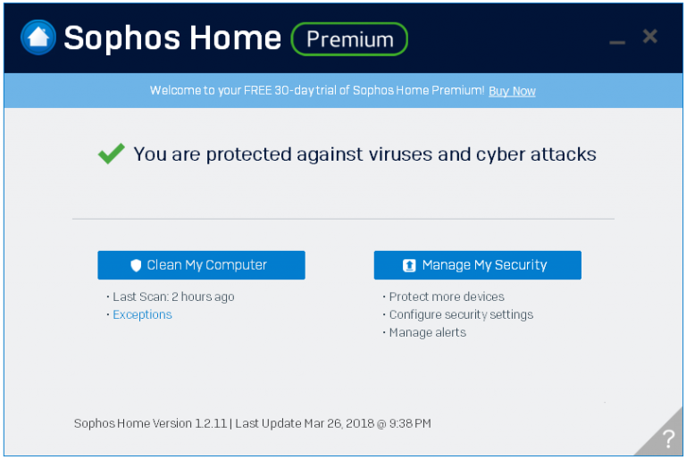 sophos home free antivirus download
