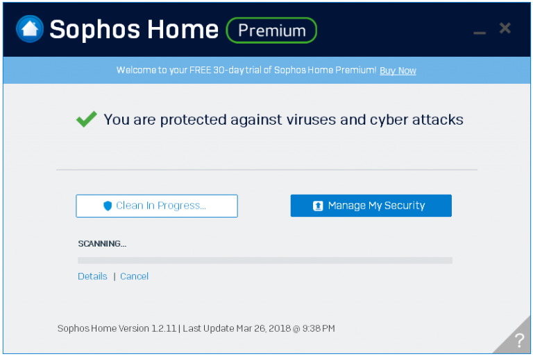 i cannot uninstall sophos home off my computer
