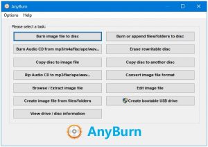 free instal AnyBurn Pro 5.7