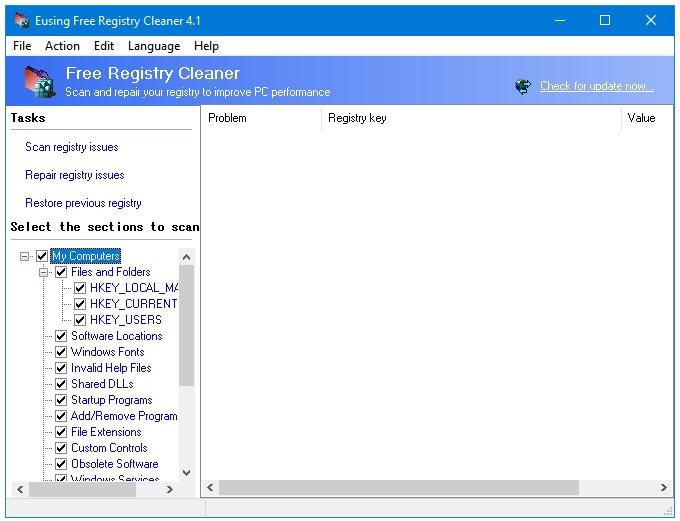clean registry windows 10 freeware